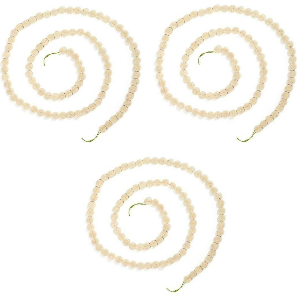 Cream Small Dots Garland