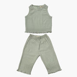 Jio Stripe Tank & Pull-on Set - Mint