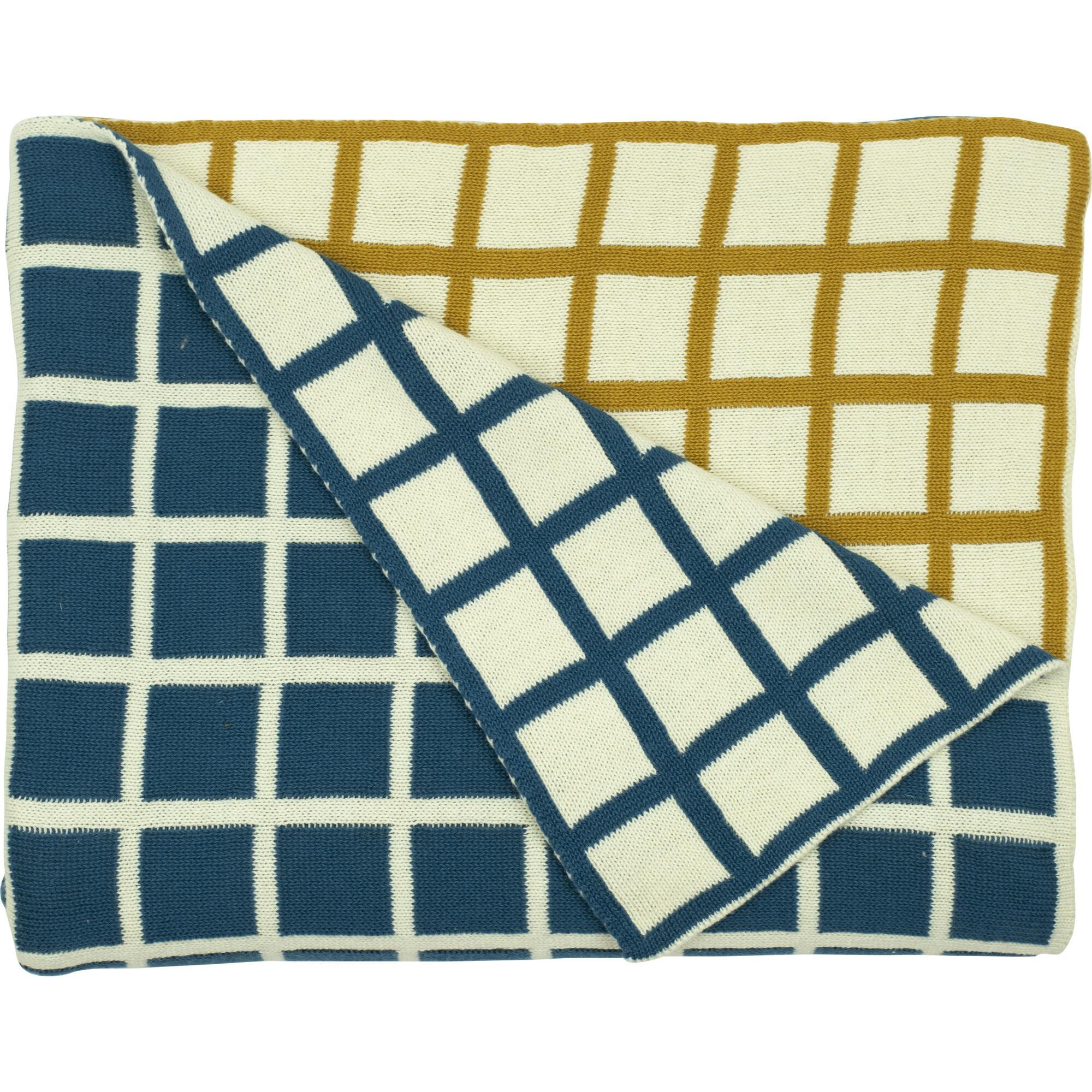 Sveda Reversible Squares Throw