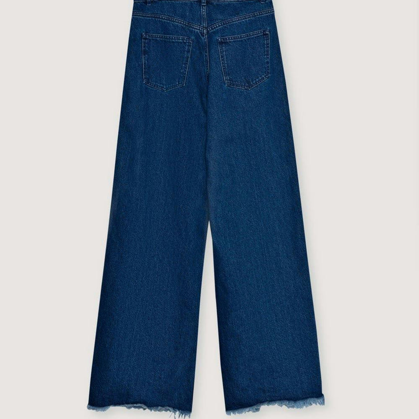 TNS Denim Extra Wide Woman Pant Indigo Denim