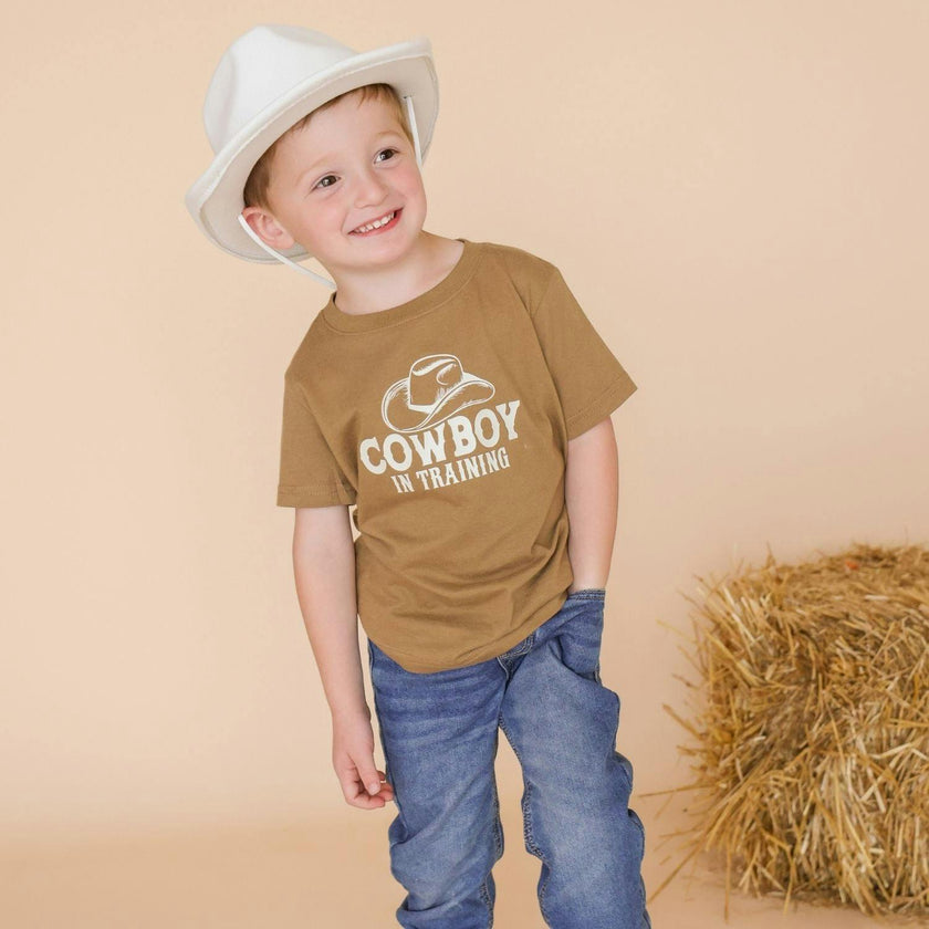 Cowboy In Training Western Short Sleeve T-Shirt