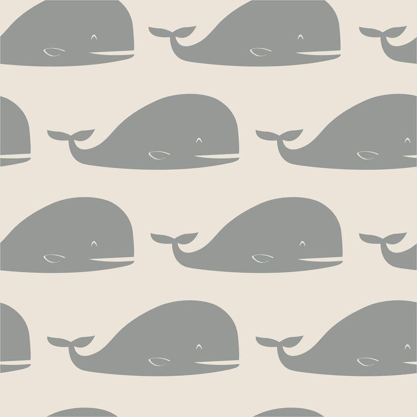 Grey Whale Organic Knotted Hat