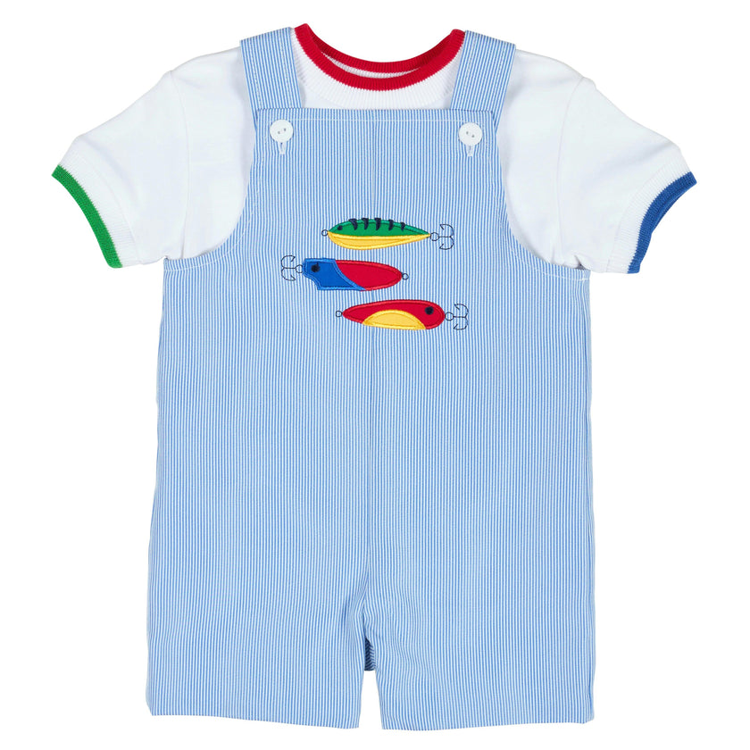 Junior Cord Shortall With Fishing Lures