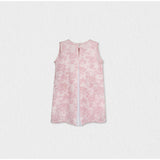 Adele Baby Dress Sleeveless, Pink Embroidery