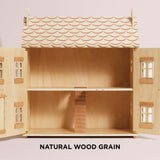 Marie's Natural Wood Dolls House