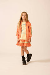 Velour Sunday Skirt in Sunset Serenade