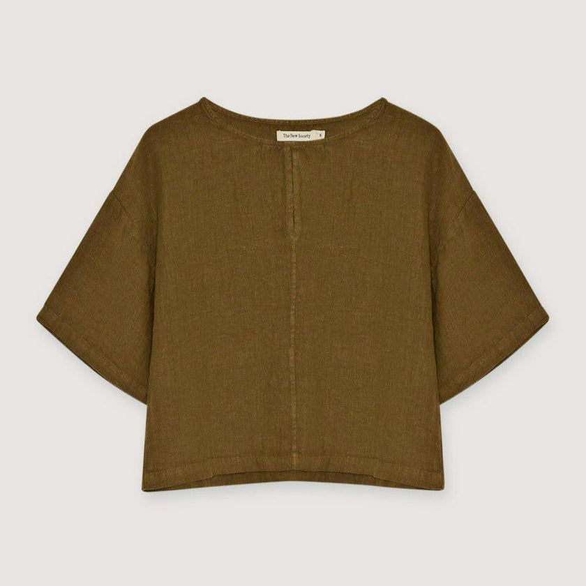 Melissa Woman Blouse Earthy Olive