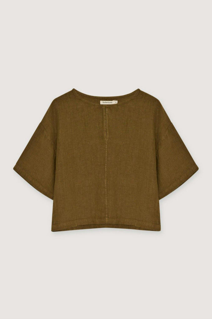 Melissa Woman Blouse Earthy Olive