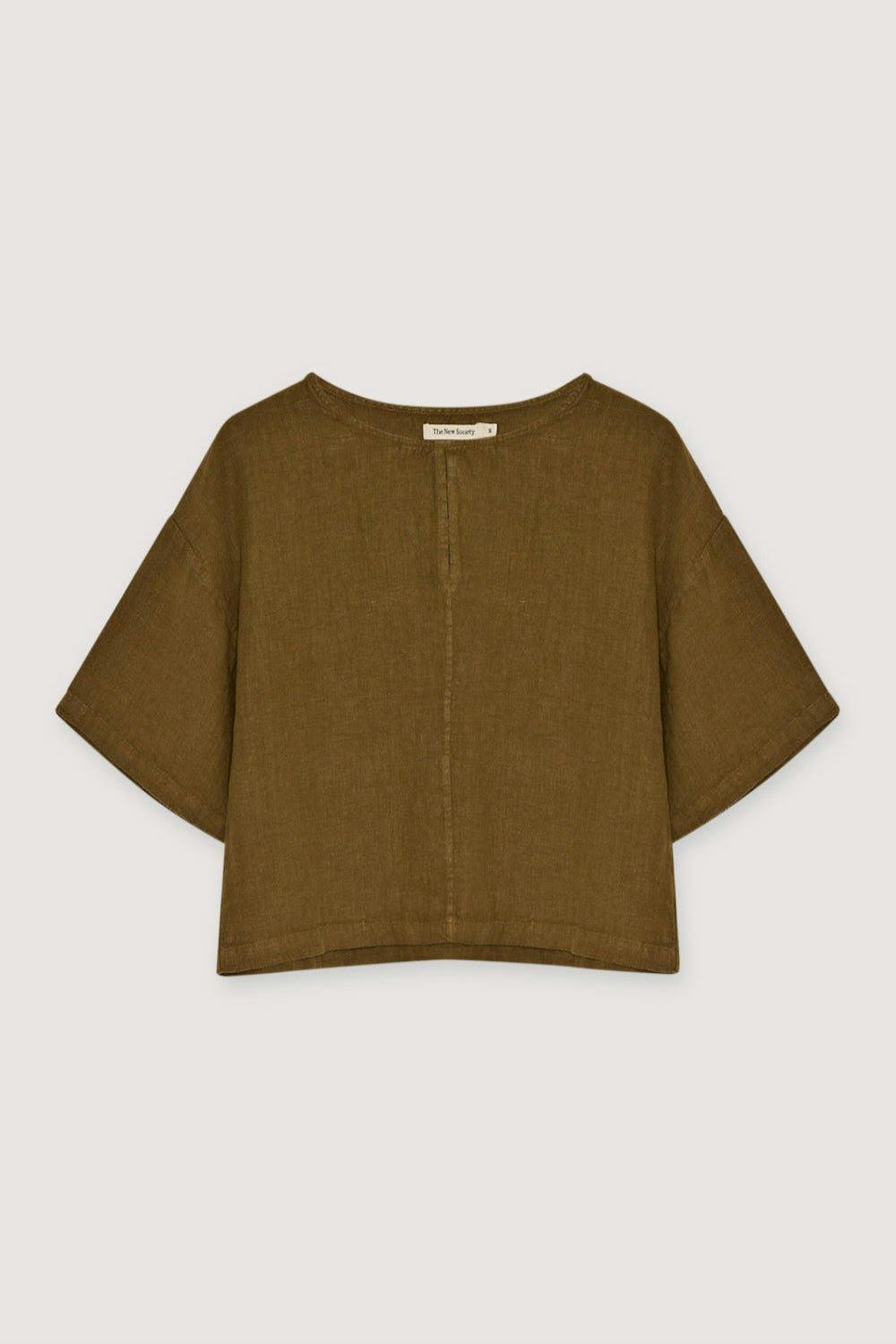 Melissa Woman Blouse Earthy Olive