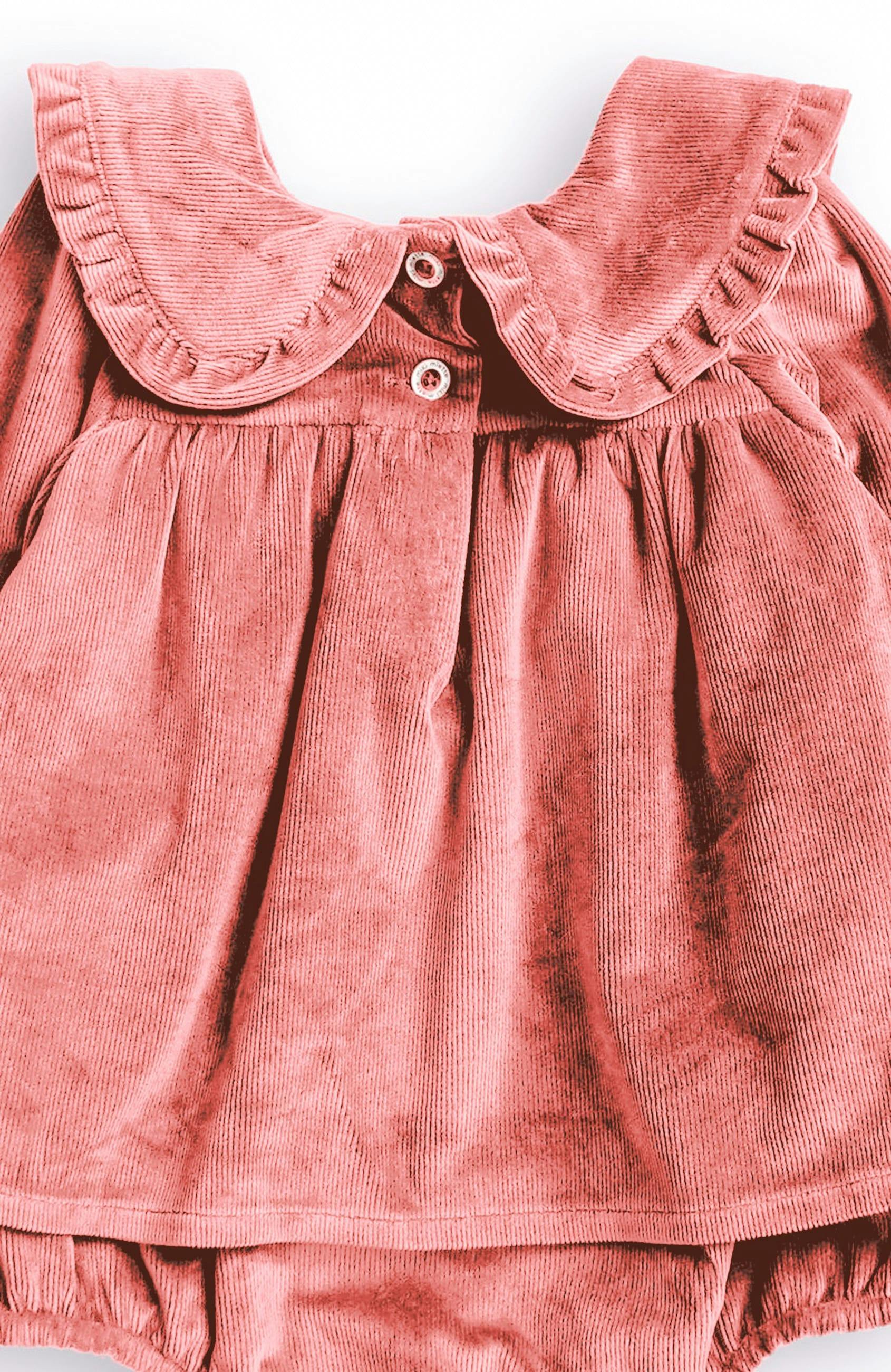 Rose Lila Bubble Romper