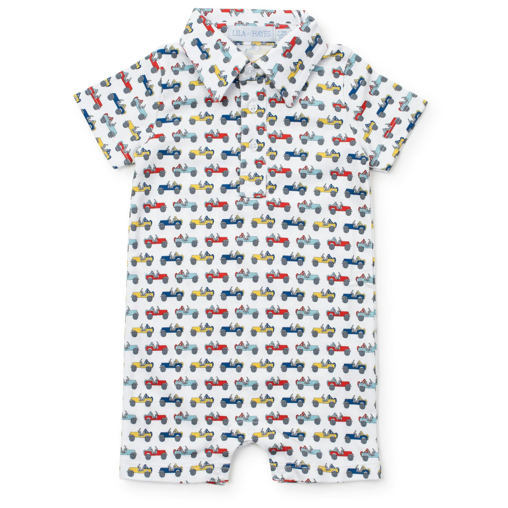 Tripp Boys' Polo Shortall Cruisin Jeeps