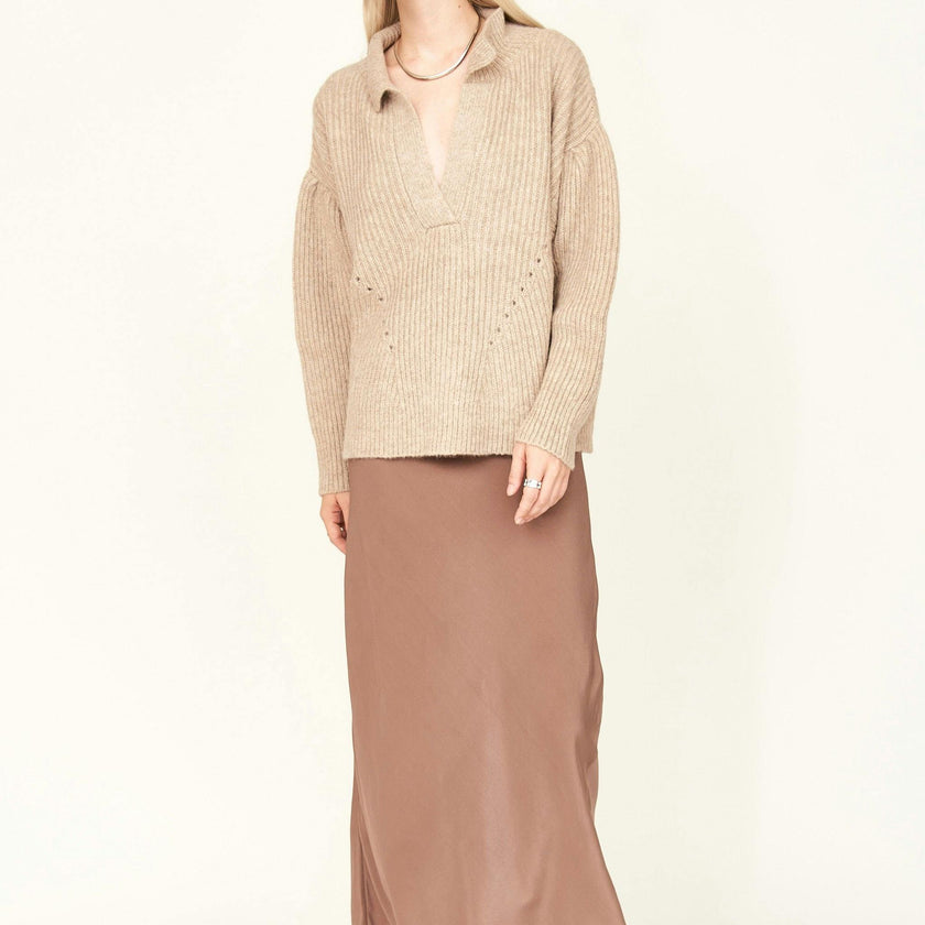 Santander Skirt in Taupe