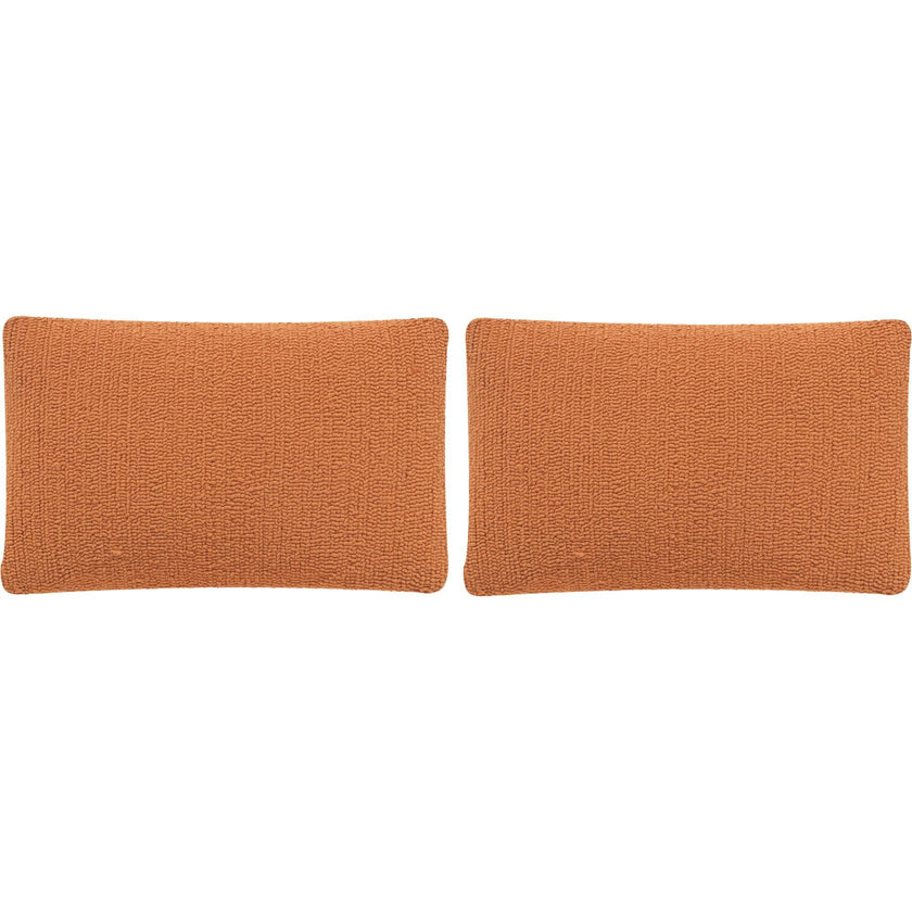 Set of 2 Soleil Solid Indoor/Outdoor Pillow