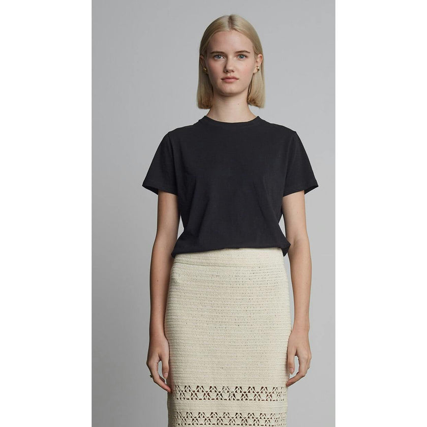 LARA CREW T-SHIRT | WHITE