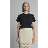 LARA CREW T-SHIRT | BLACK