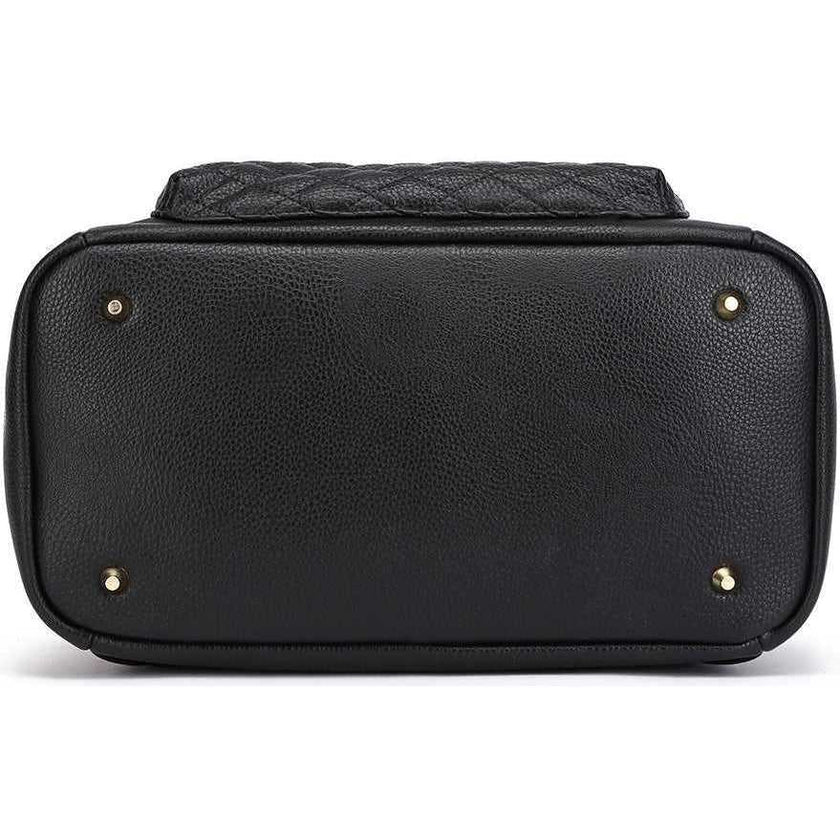 Monaco Diaper Bag | Ebony Black