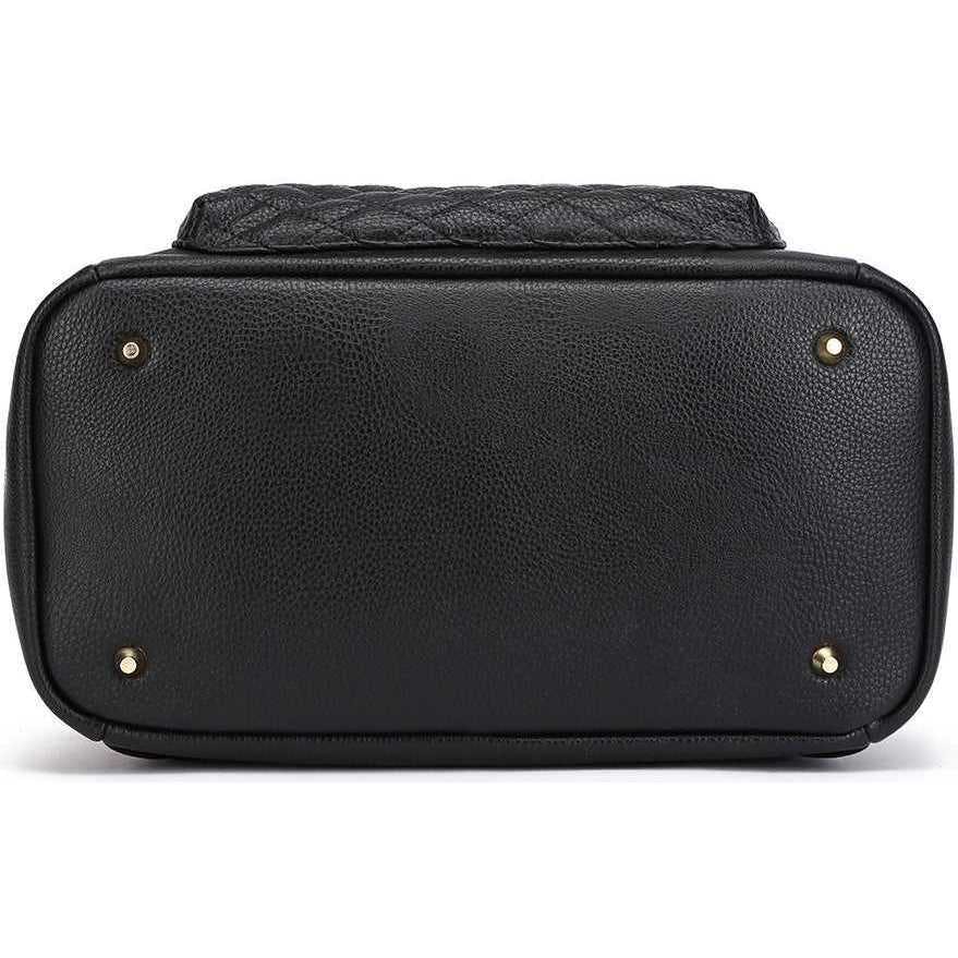 Monaco Diaper Bag | Ebony Black