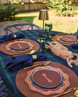 Rodeo Dessert Plate Set - Navy