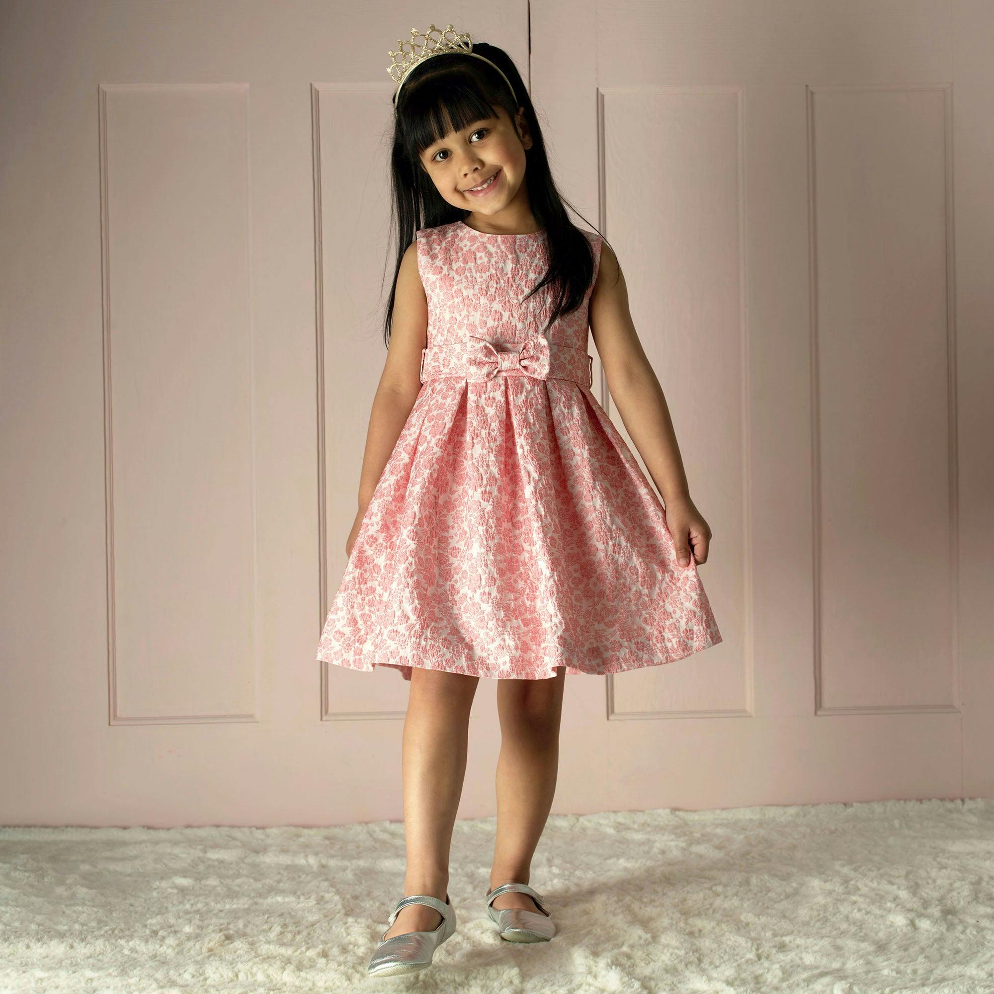 Floral Damask Dress