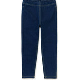 Denim-Like Jeggings, Blue