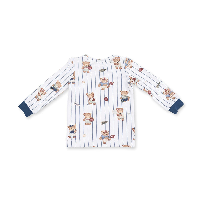Mixed Sports Bears - Long Sleeve Loungewear Set