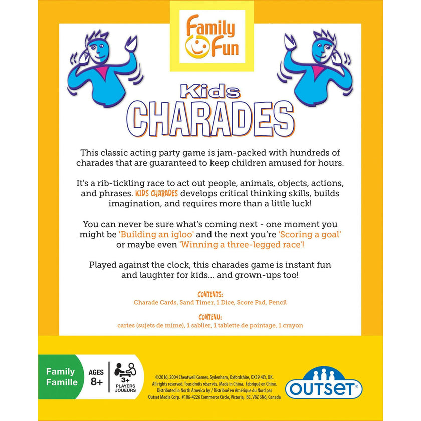 Outset Media Kids Charades Game