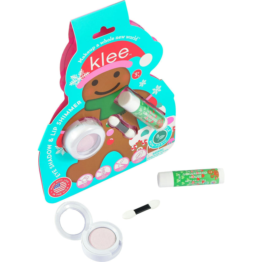 Snowflake Shimmer - Kids' Holiday Eye Shadow And Lip Shimmer Set