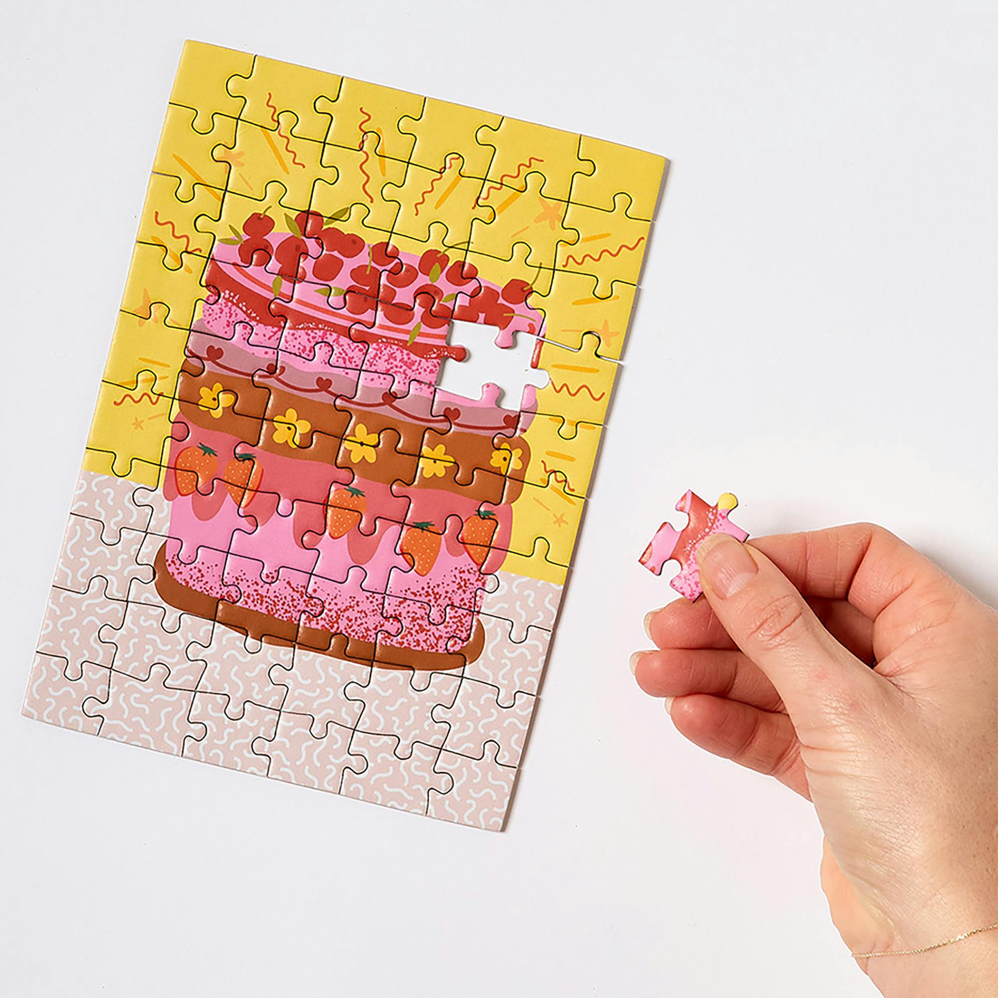 JOS: Jigsaw Greeting Card Puzzle - Sweet Birthday