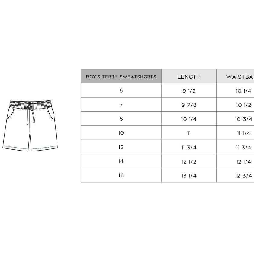 Boy's Terry Sweatshorts