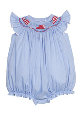 Smocked Bishop Bubble - Flags