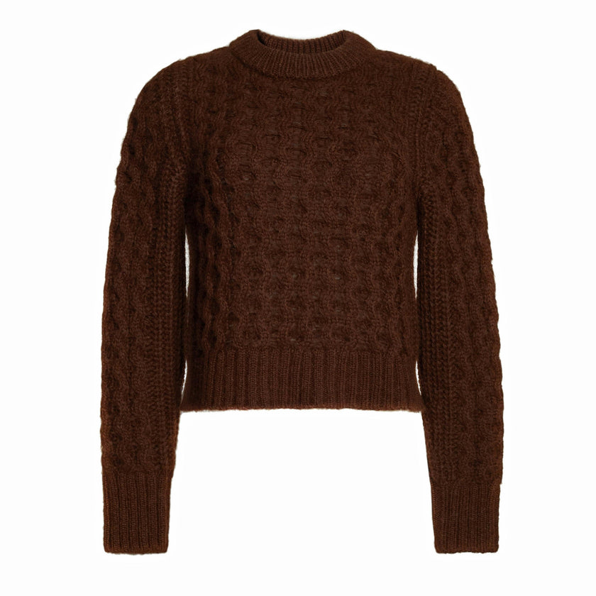 AMARA SWEATER | ESPRESSO