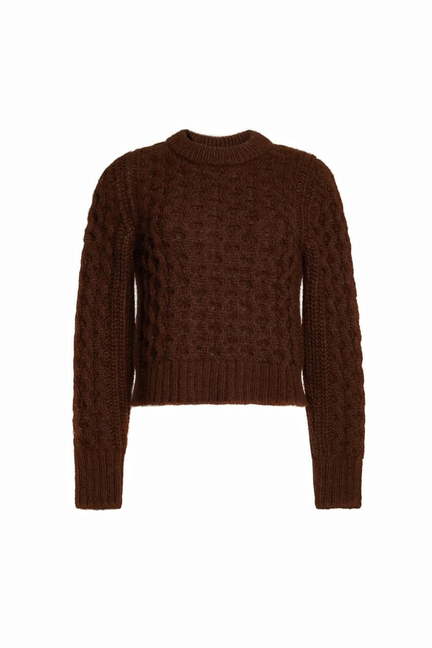 AMARA SWEATER | ESPRESSO