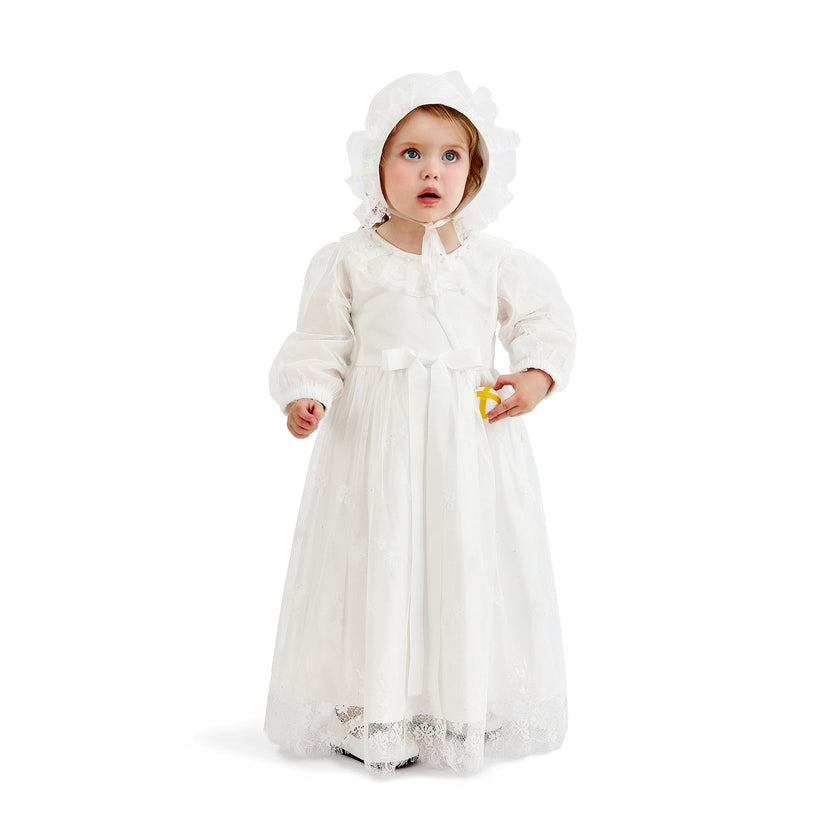 White Lace Sorellia Dress