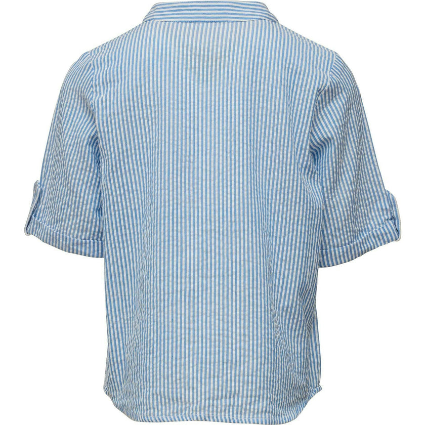 Frankie Seersucker Stripe Resort Shirt