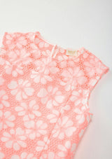 Holly Cotton Embroidered Mini Dress