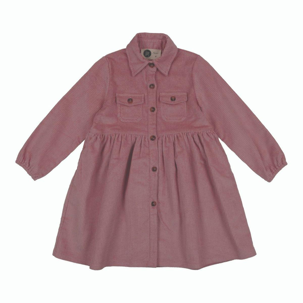Corduroy Pocket Dress