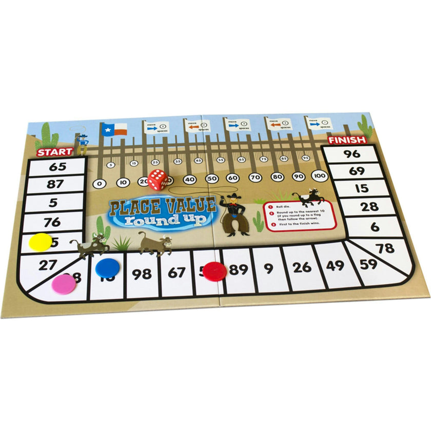 6 Mathematics Games Board Game for Ages 5-8 Grade 1 Grade 2 Learning