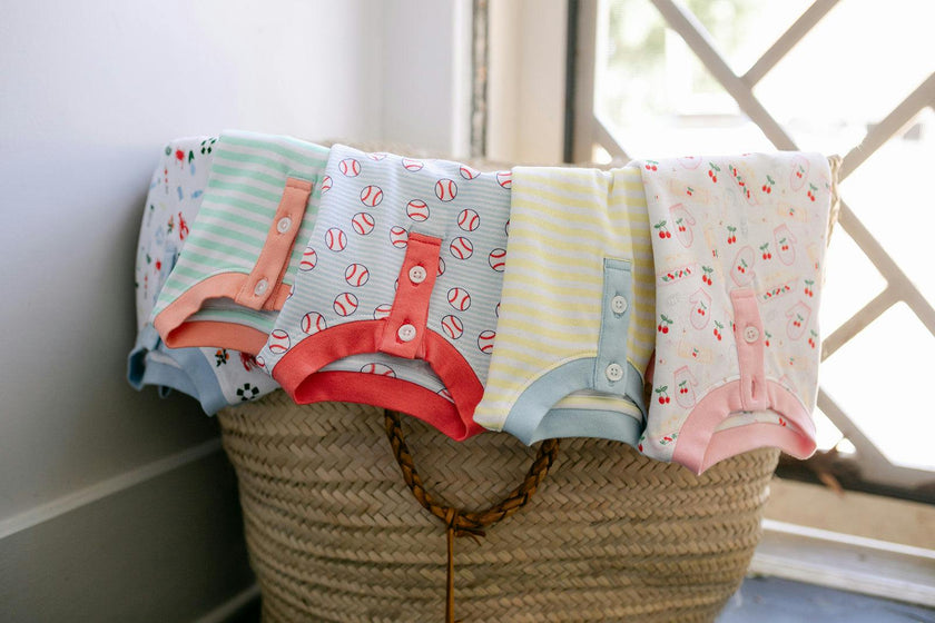 Frankie PJ Set - Lemon Stripe