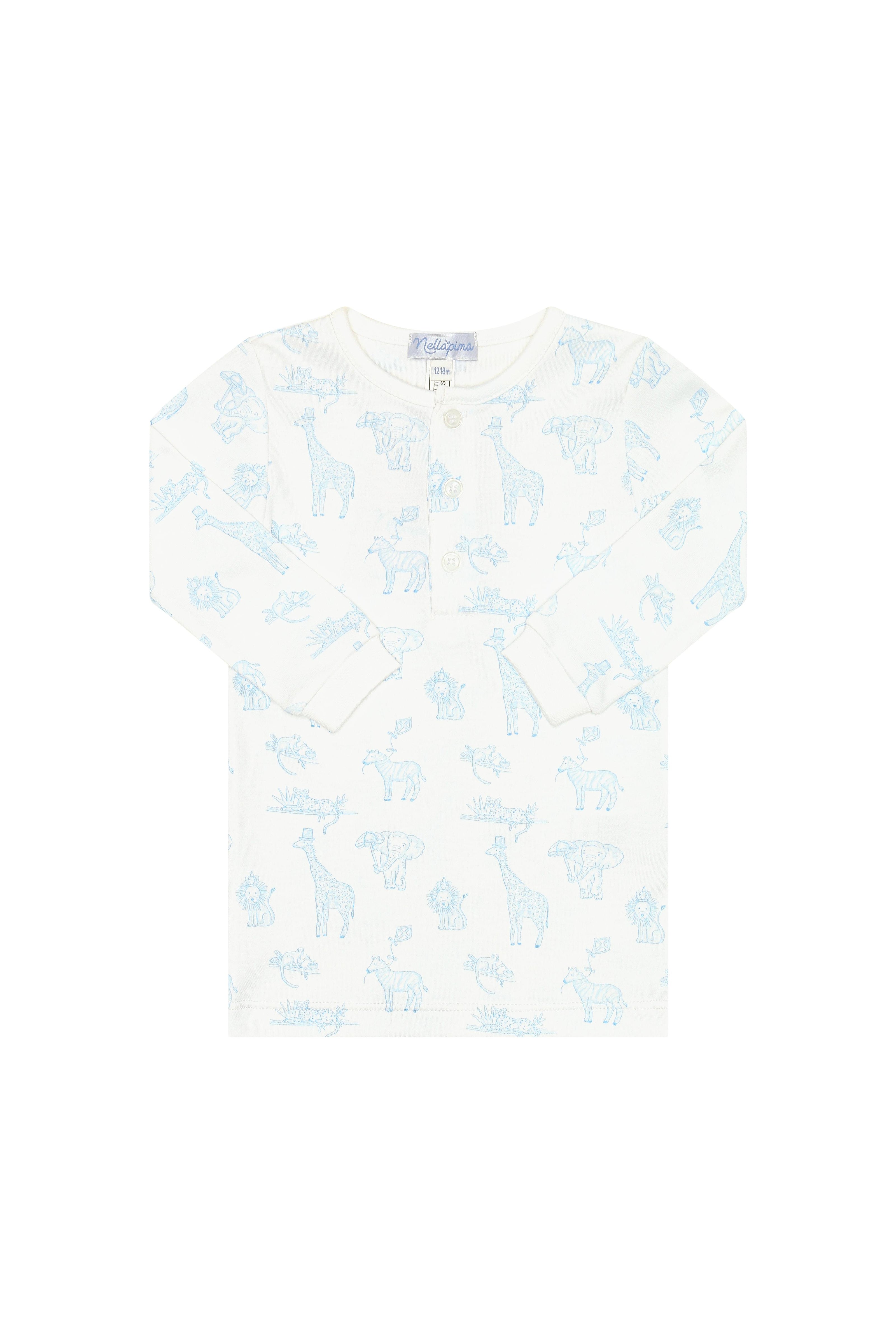 Blue Safari Pajamas