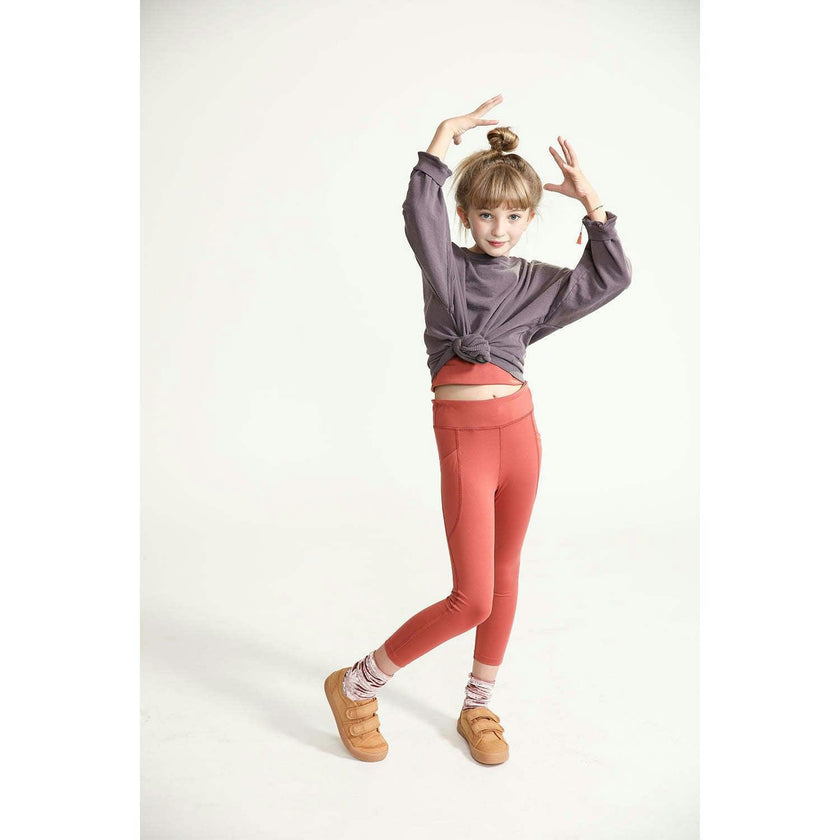 All Day Leggings, Red
