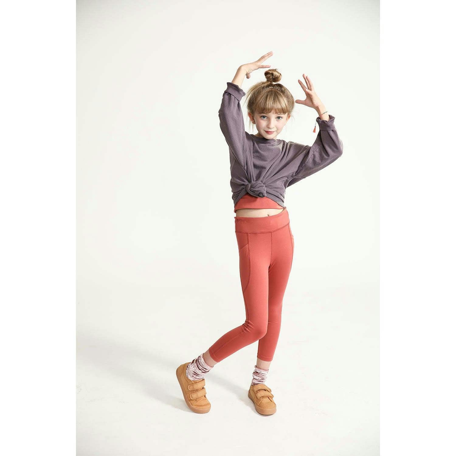 All Day Leggings, Red