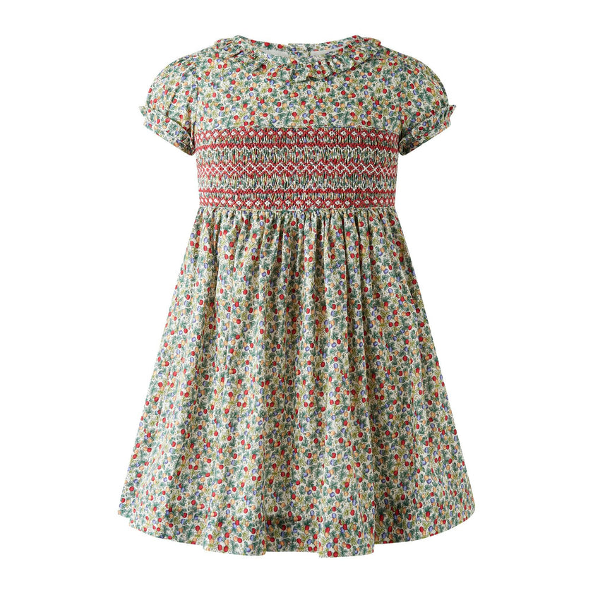 Apple Blossom Smocked Dress