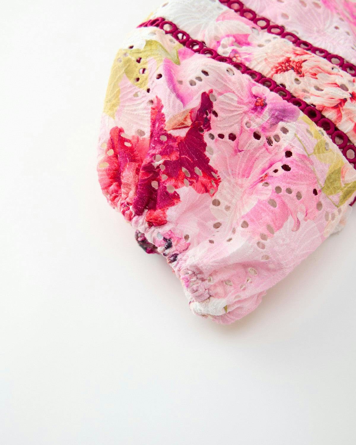Liana Embroidered Mini Dress