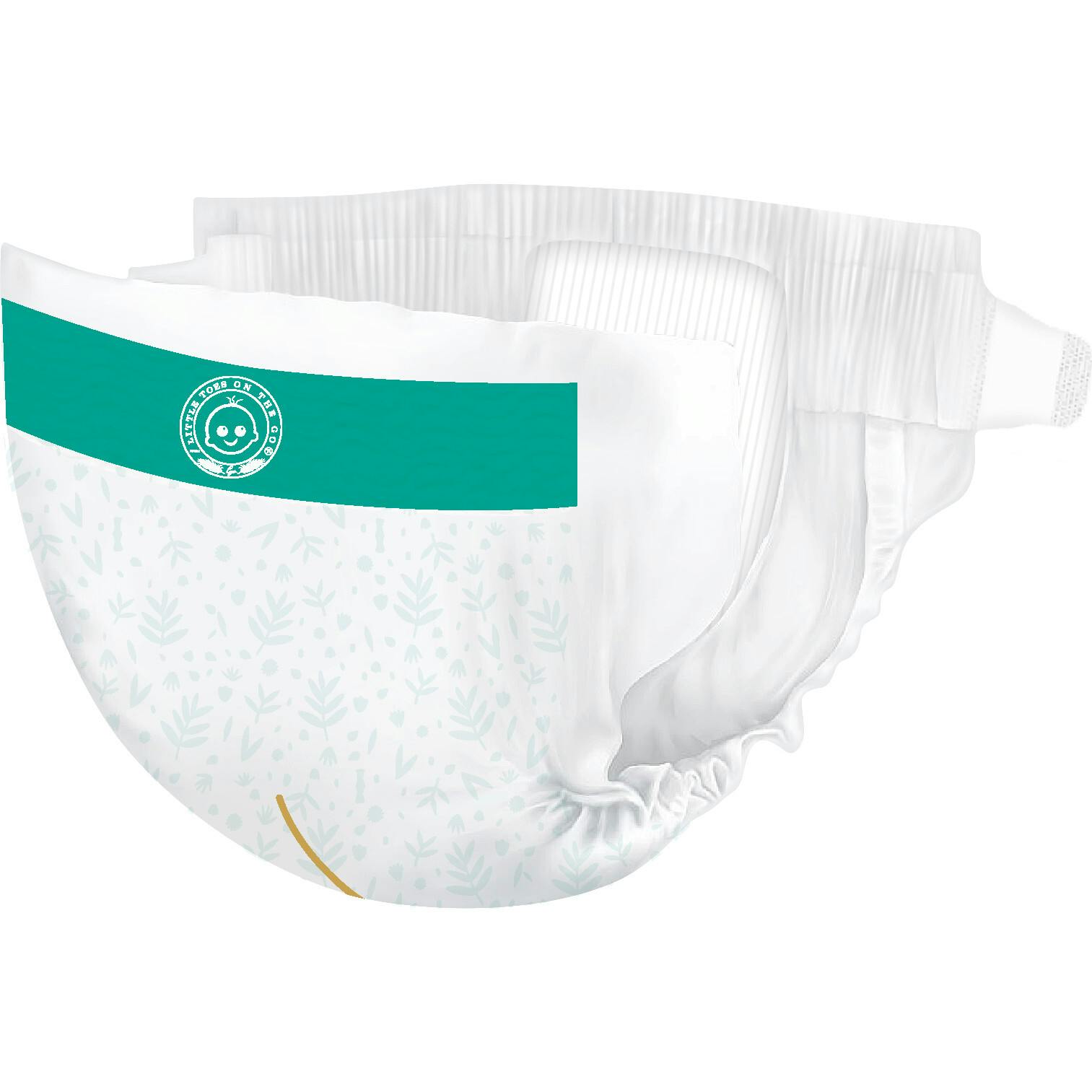 Bamboo Diapers (36 Count), Color-Clear