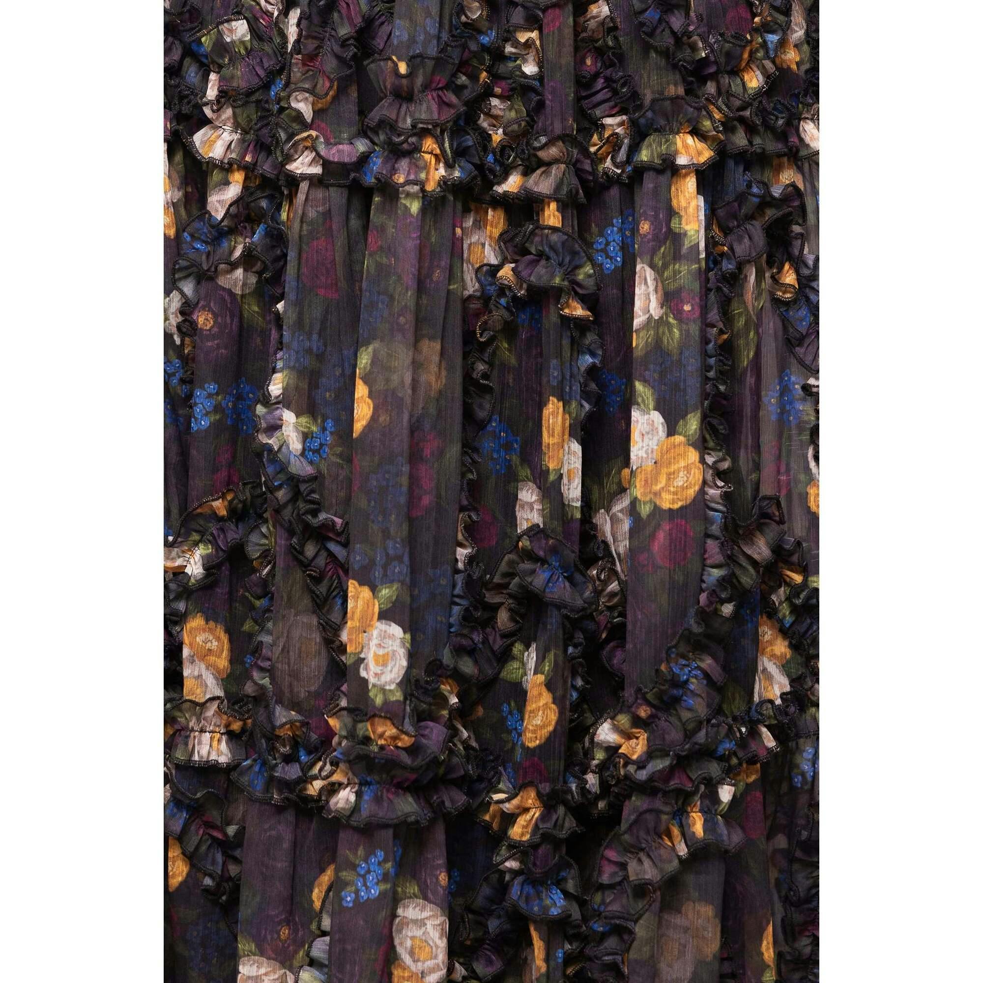 Layla Dress in Winter Floral