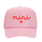 Mini Youth Trucker Hat, Pink