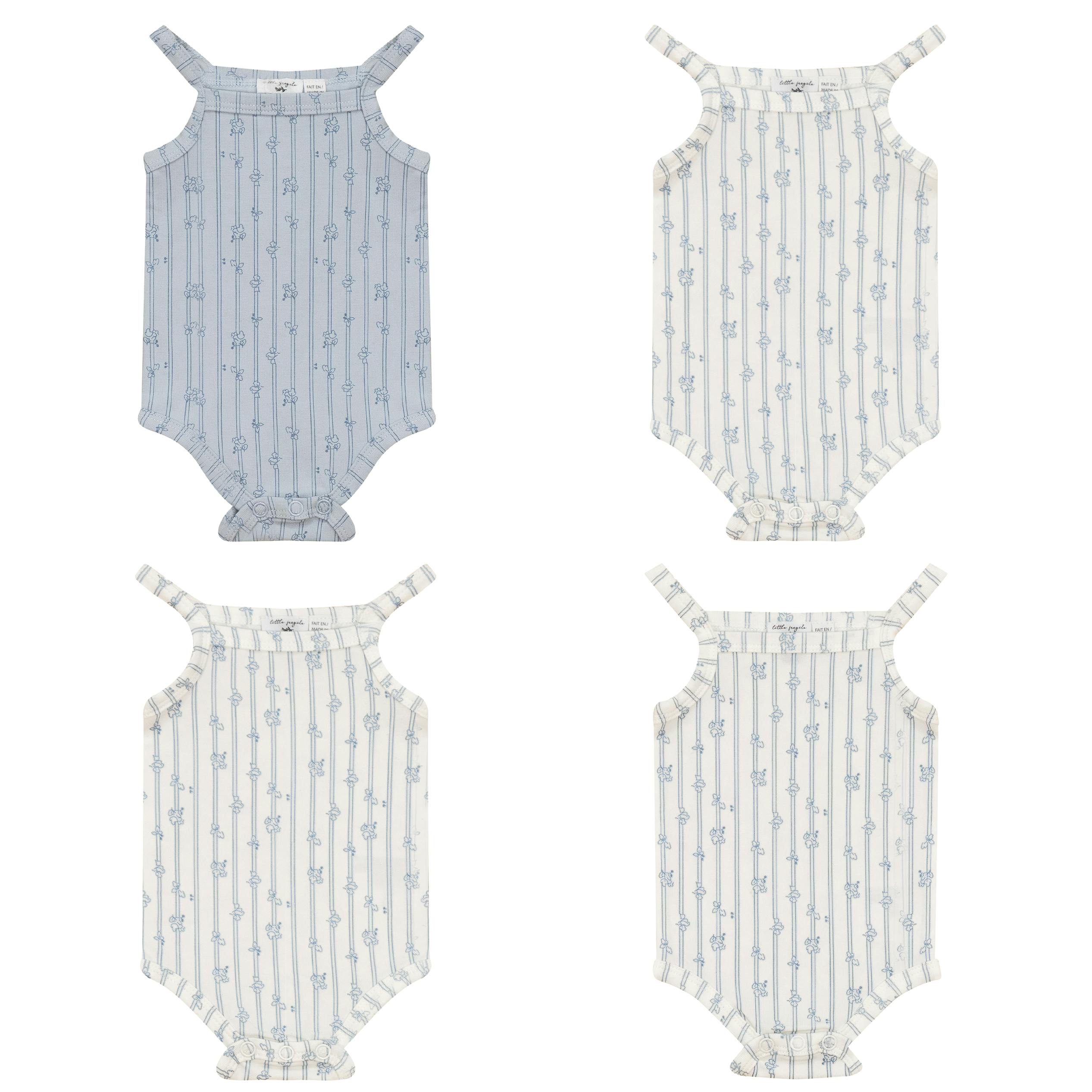 Soft Cotton Modal 3 Pack  Onesie Set