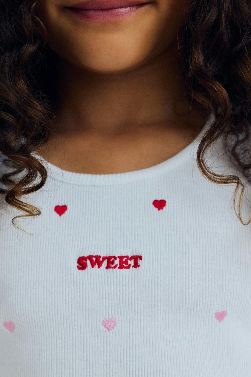 Petunia Tee Hearts Pure Cloud