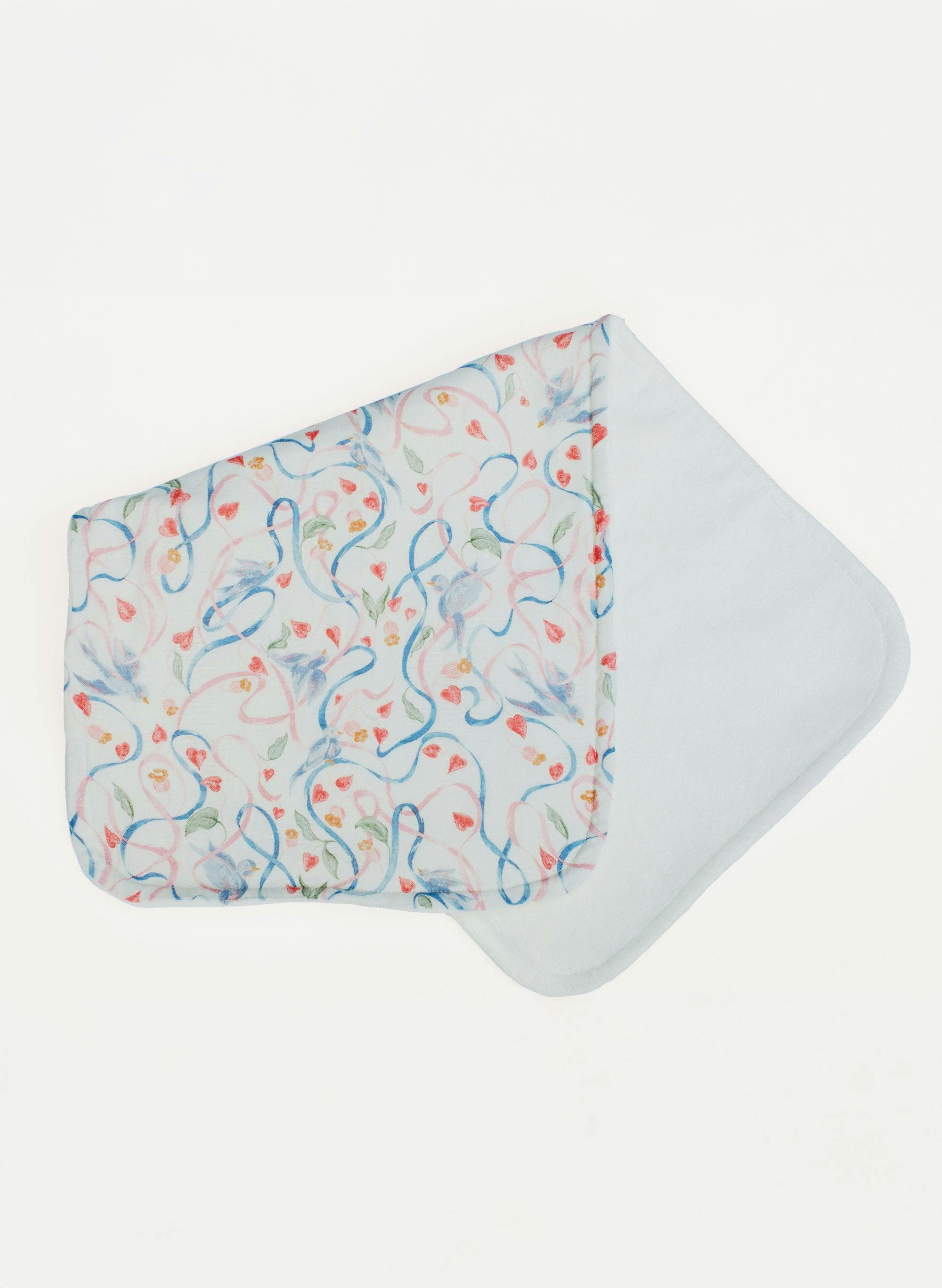 Baby Burp Cloth - Songbird