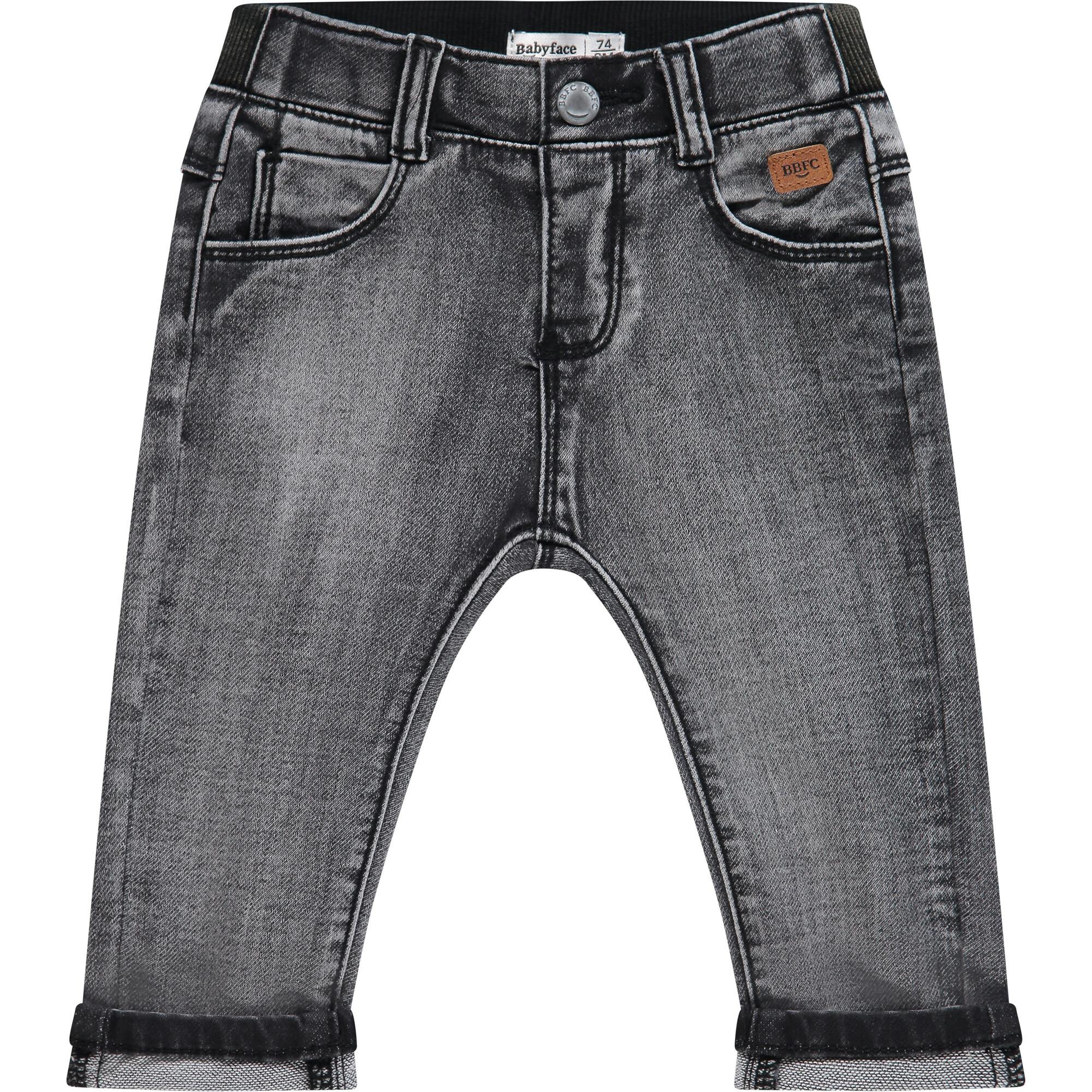 Washed Charcoal Jogger Denim